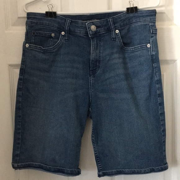 Calvin Klein Jean Shorts - 12 - Picture 1 of 4